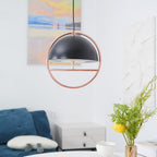 Brenora Steel Pendant Light-Moonnatur