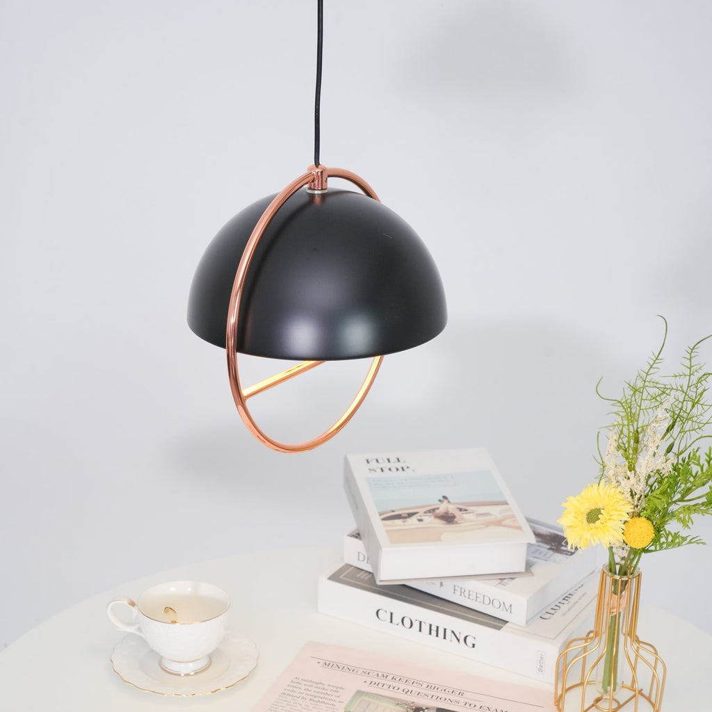 Brenora Steel Pendant Light-Moonnatur