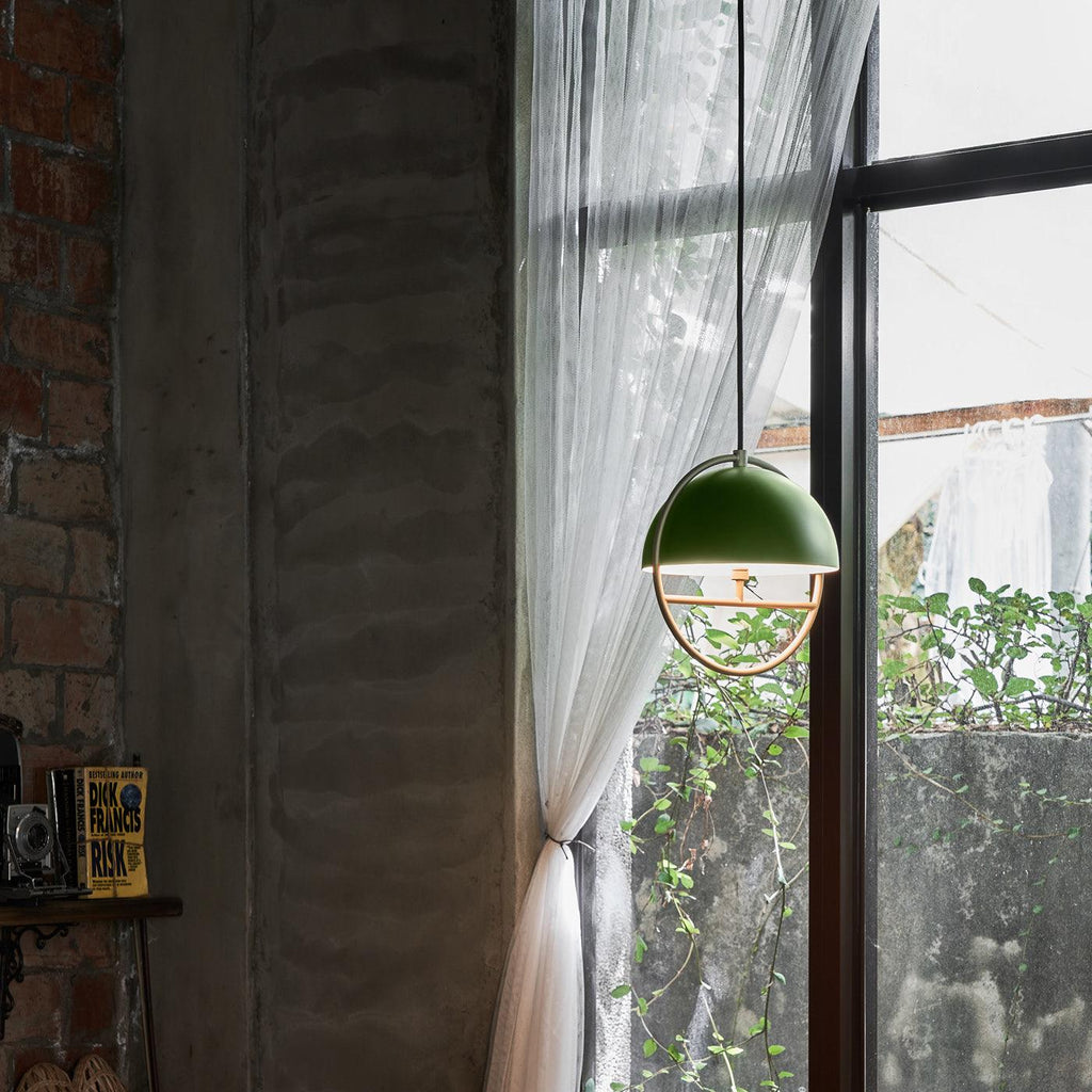 Brenora Steel Pendant Light-Moonnatur