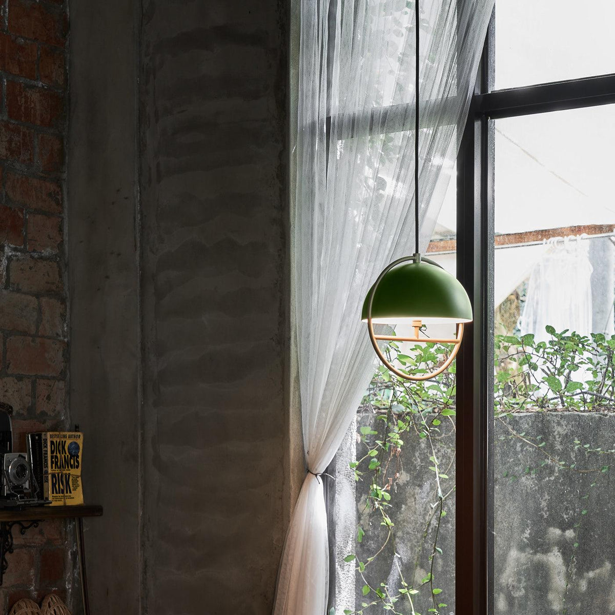 Brenora Steel Pendant Light-Moonnatur