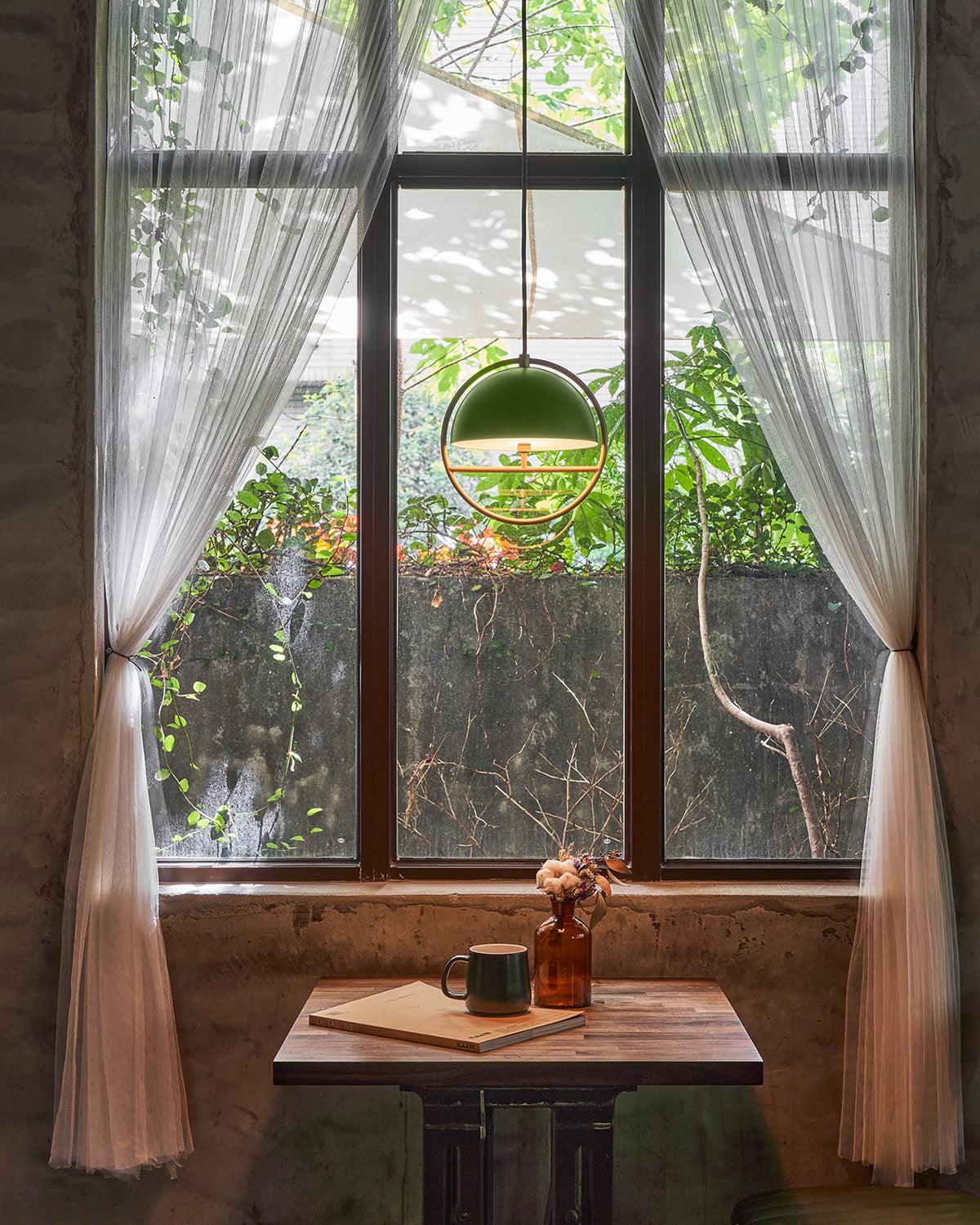 Brenora Steel Pendant Light-Moonnatur