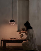 Brenora Steel Pendant Light-Moonnatur