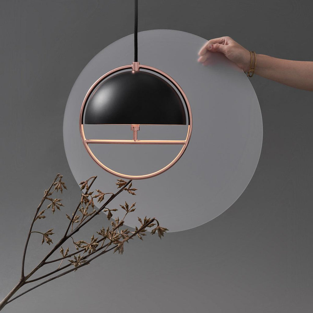 Brenora Steel Pendant Light-Moonnatur