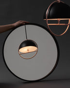 Brenora Steel Pendant Light-Moonnatur