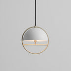 Brenora Steel Pendant Light-Moonnatur