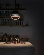 Brenora Steel Pendant Light-Moonnatur