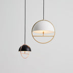 Brenora Steel Pendant Light-Moonnatur