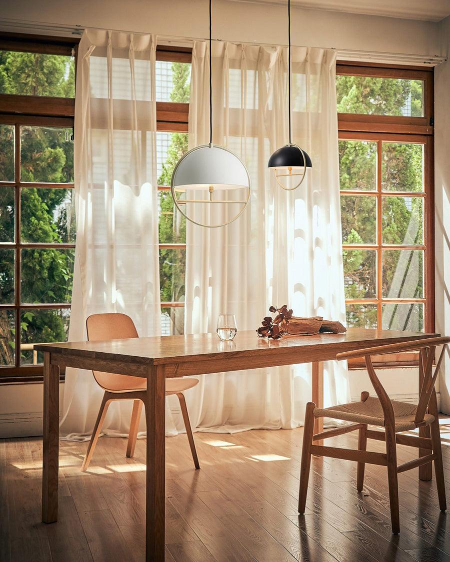Brenora Steel Pendant Light-Moonnatur