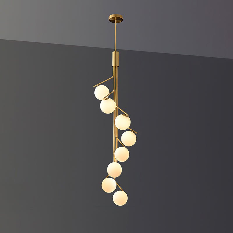 Davenora Glass Chandelier-Moonnatur