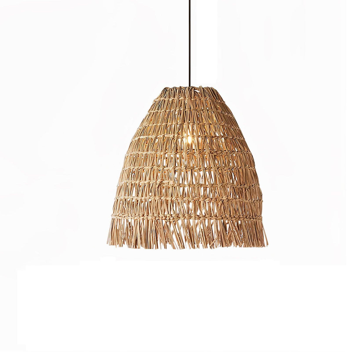 Milrenara Rattan Pendant Light-Moonnatur