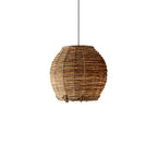 Milrenara Rattan Pendant Light-Moonnatur