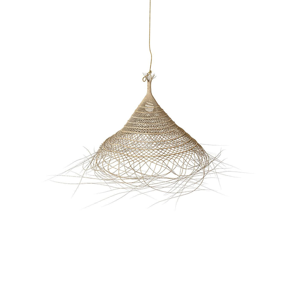 Milrenara Rattan Pendant Light-Moonnatur