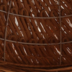 Milrenara Rattan Pendant Light-Moonnatur