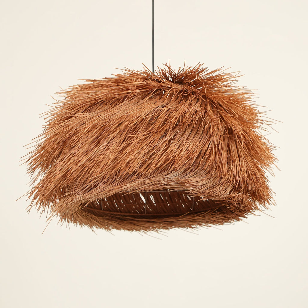 Milrenara Rattan Pendant Light-Moonnatur