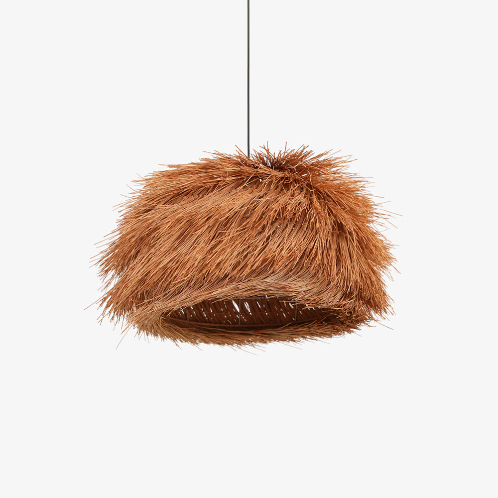 Milrenara Rattan Pendant Light-Moonnatur