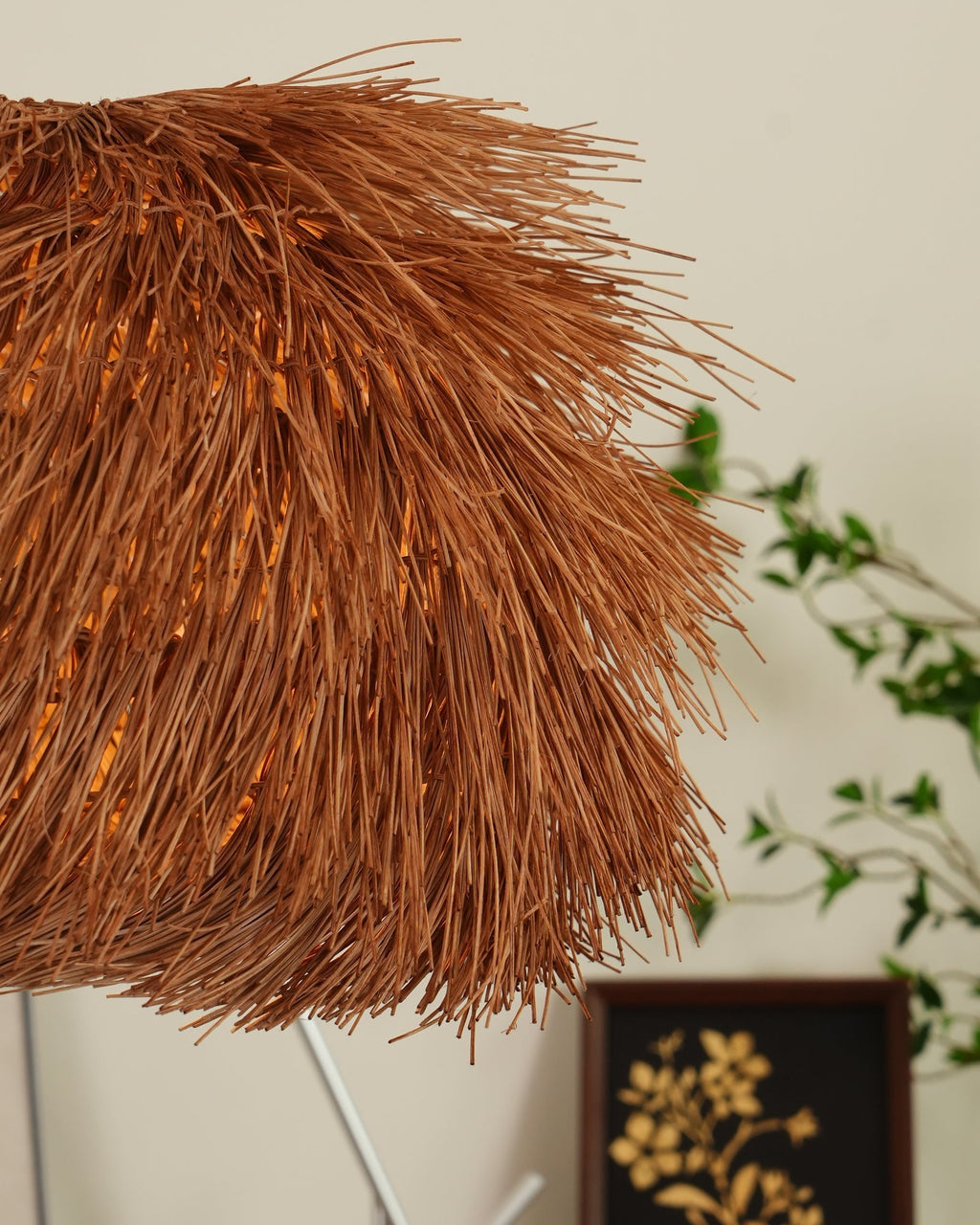 Milrenara Rattan Pendant Light-Moonnatur