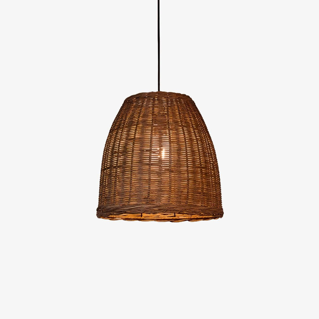 Milrenara Rattan Pendant Light-Moonnatur