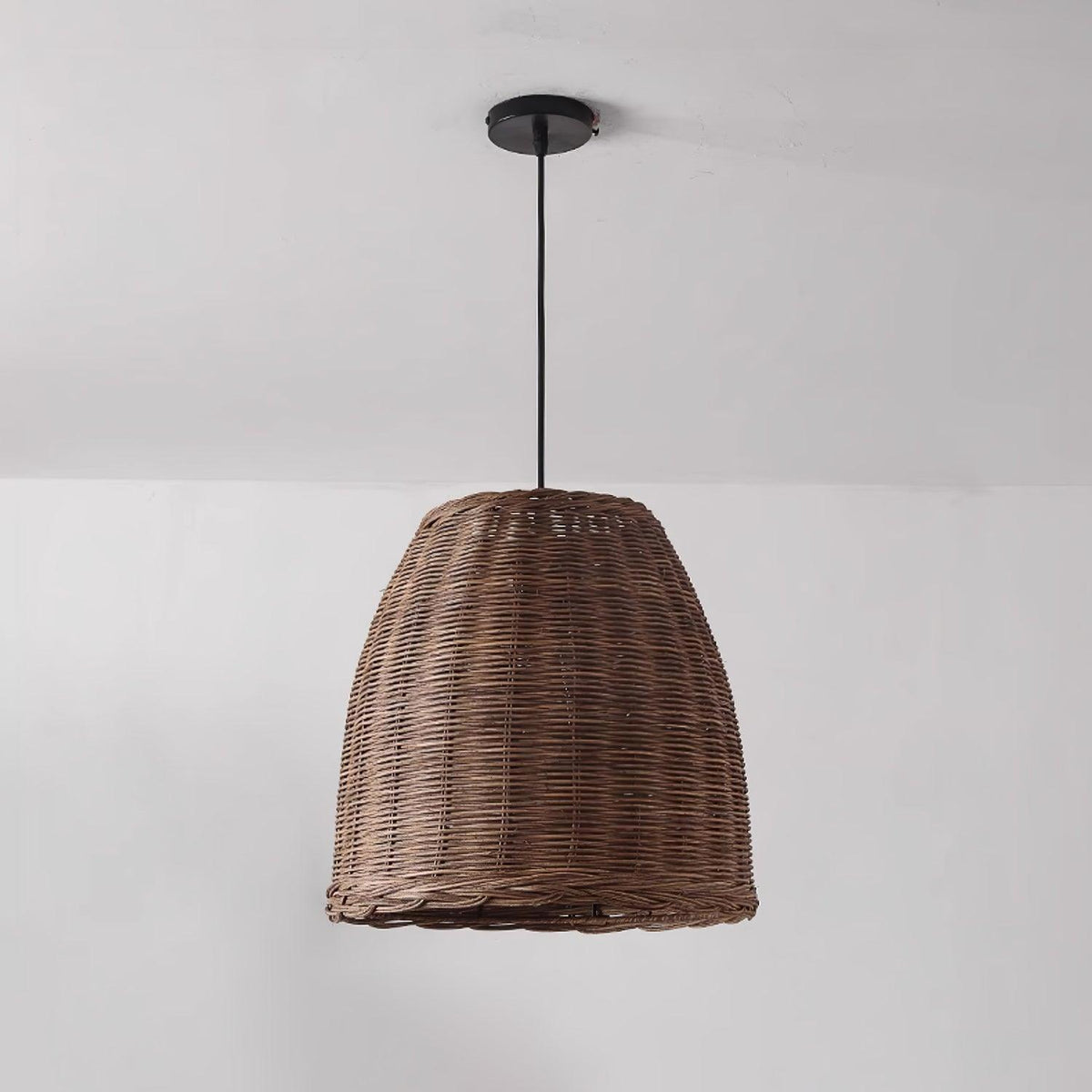 Milrenara Rattan Pendant Light-Moonnatur