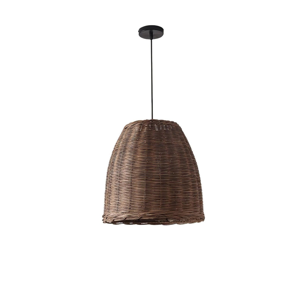 Milrenara Rattan Pendant Light-Moonnatur