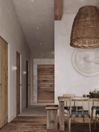 Milrenara Rattan Pendant Light-Moonnatur