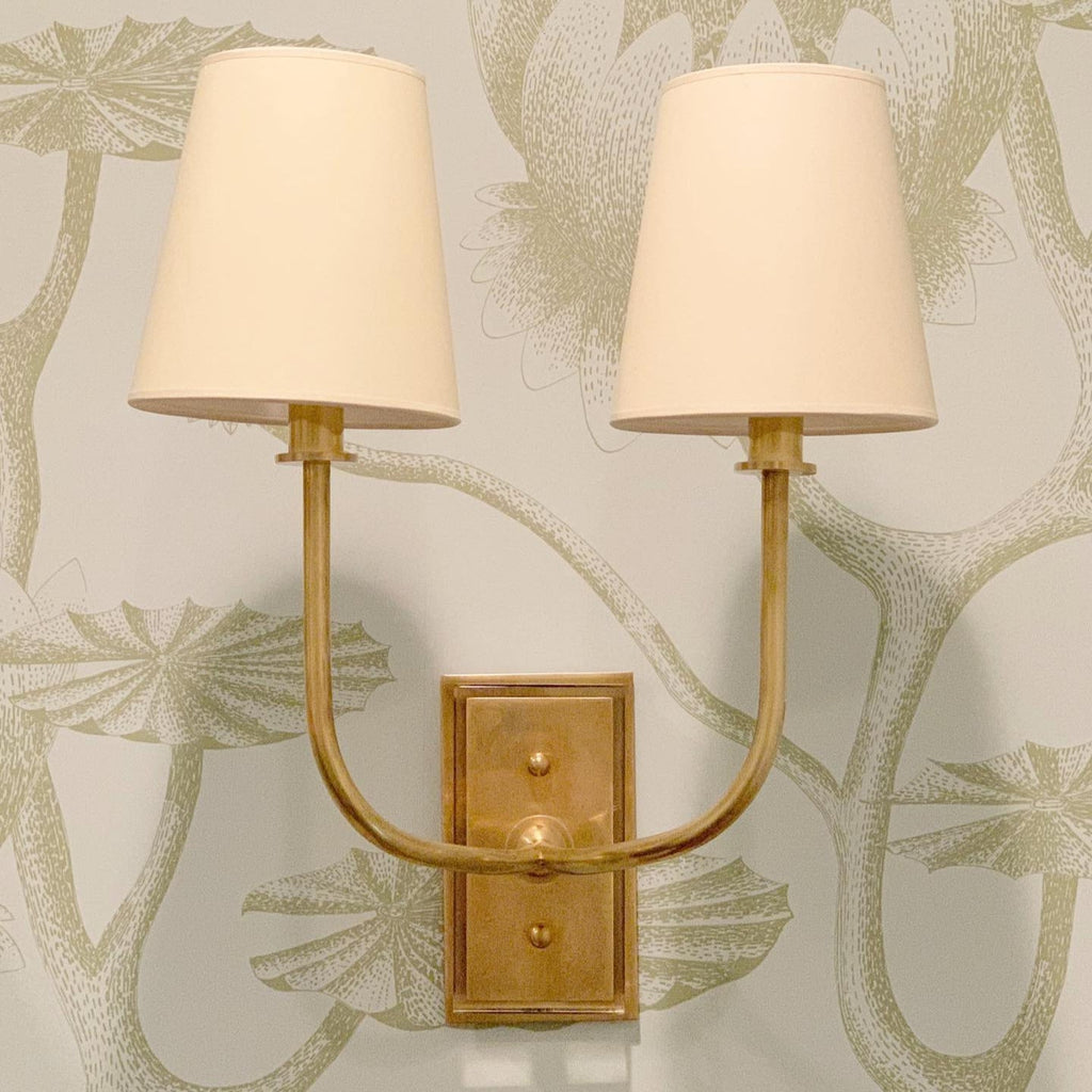 Yarrellyn Fabric Wall Light-Moonnatur