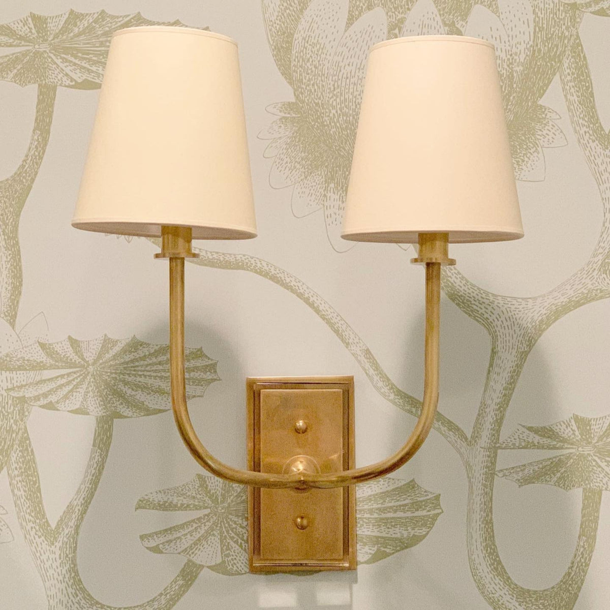 Yarrellyn Fabric Wall Light-Moonnatur