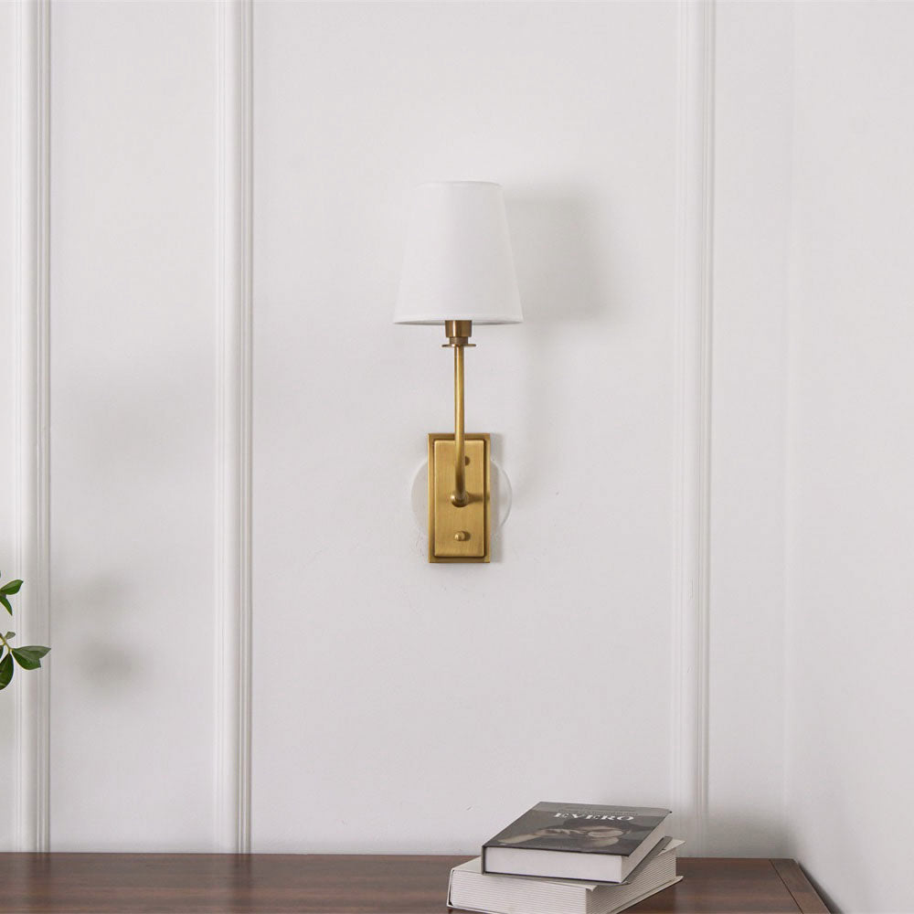 Yarrellyn Fabric Wall Light-Moonnatur