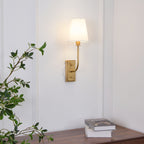 Yarrellyn Fabric Wall Light-Moonnatur