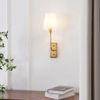 Yarrellyn Fabric Wall Light-Moonnatur