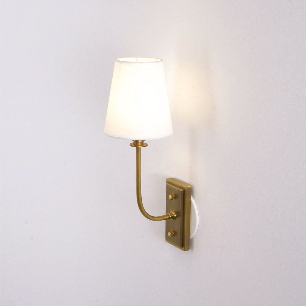 Yarrellyn Fabric Wall Light-Moonnatur