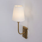 Yarrellyn Fabric Wall Light-Moonnatur