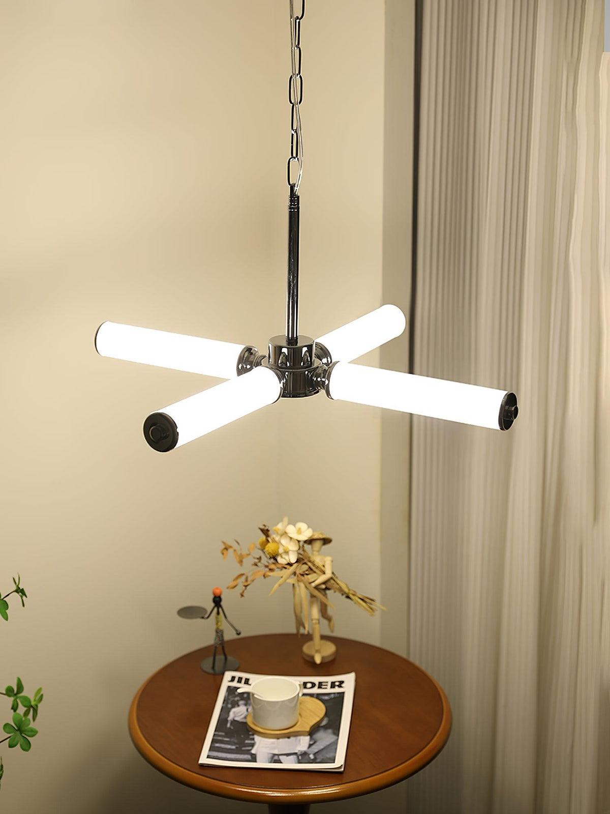 Yvenaria Glass Chandelier-Moonnatur