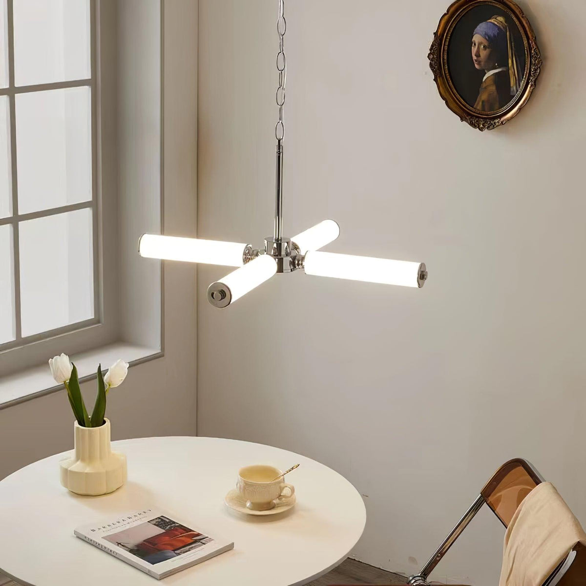 Yvenaria Glass Chandelier-Moonnatur