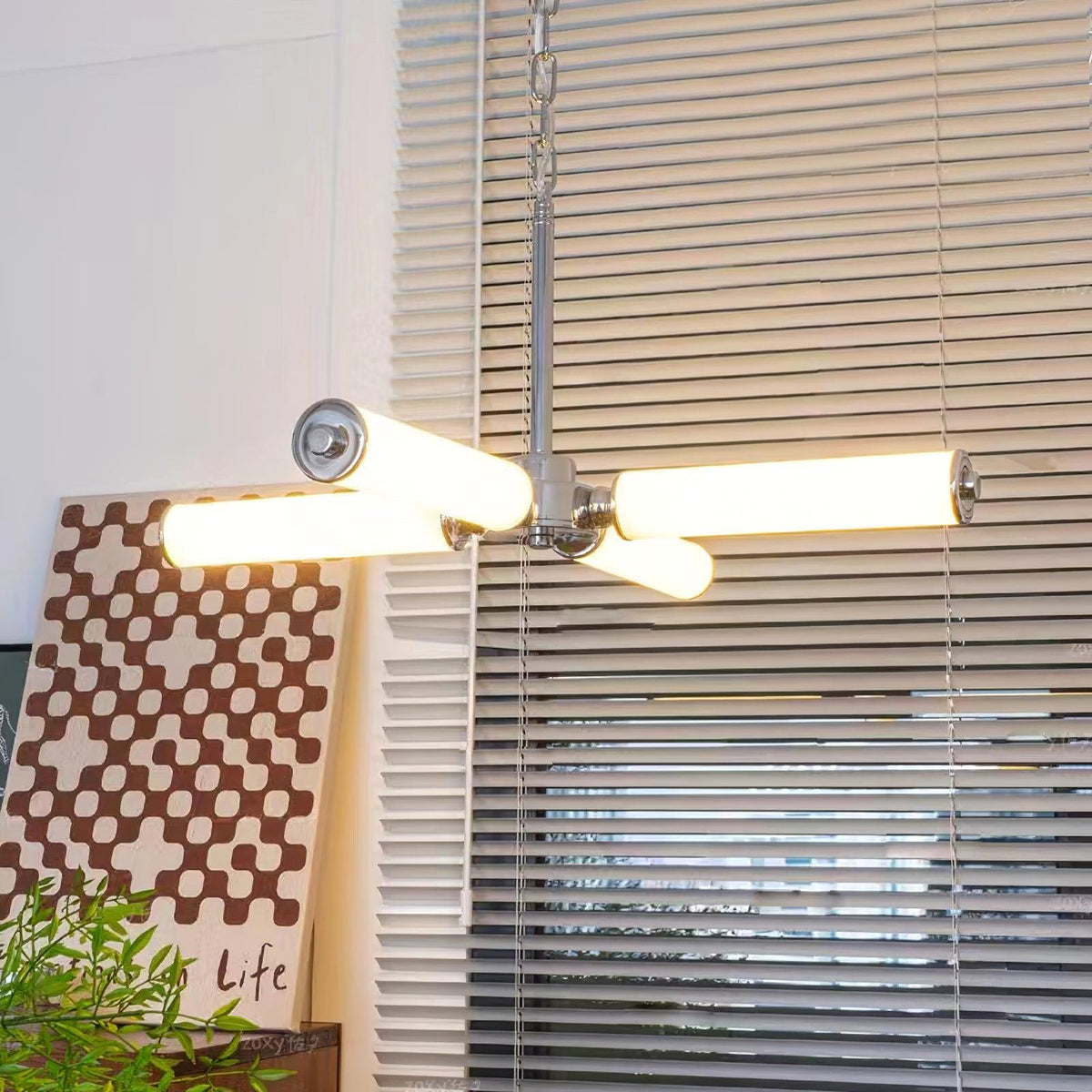Yvenaria Glass Chandelier-Moonnatur