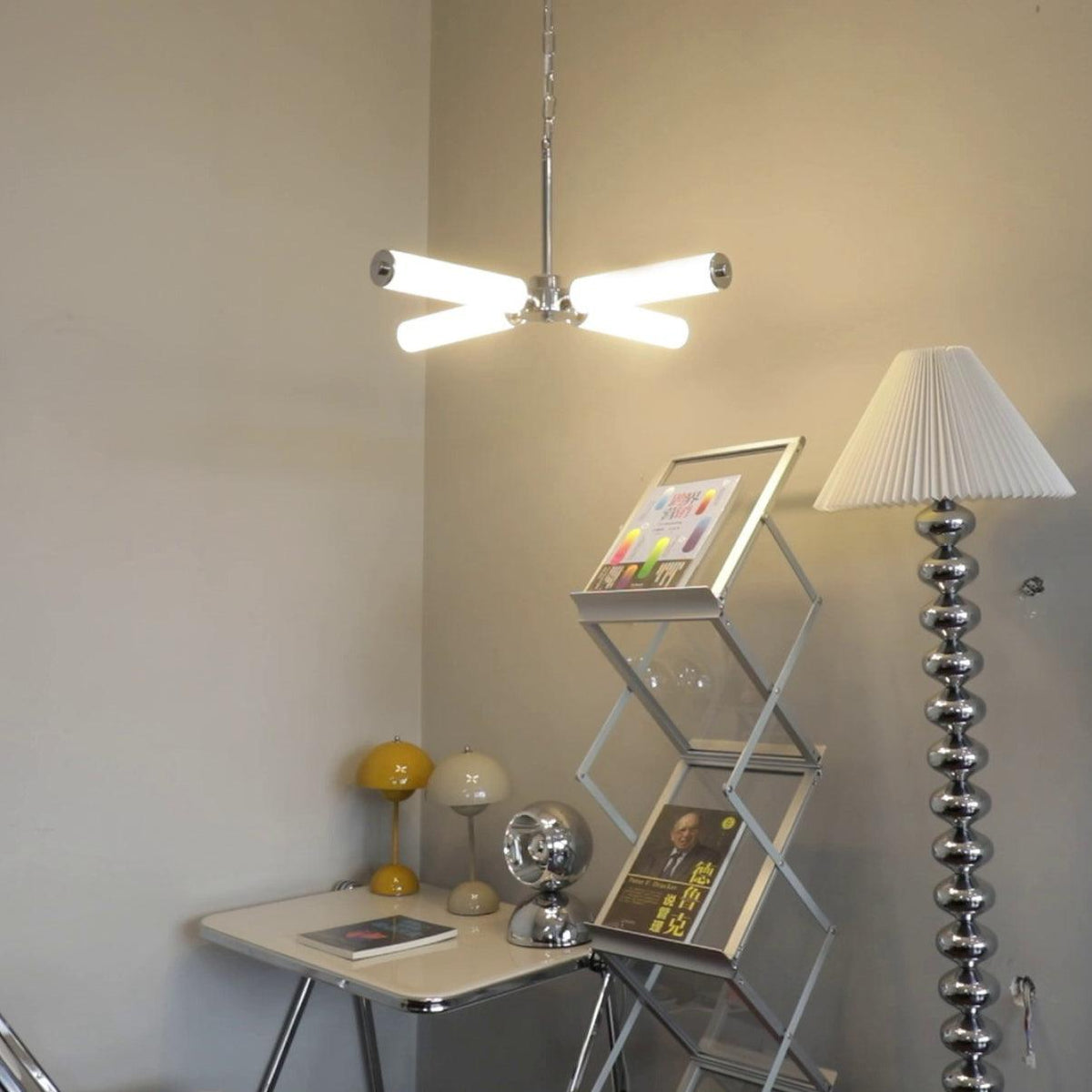 Yvenaria Glass Chandelier-Moonnatur