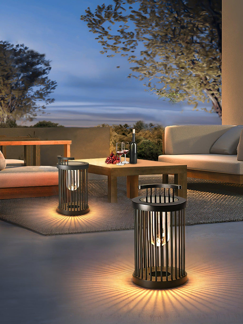 Maeleth Stainless Steel Outdoor Light-Moonnatur