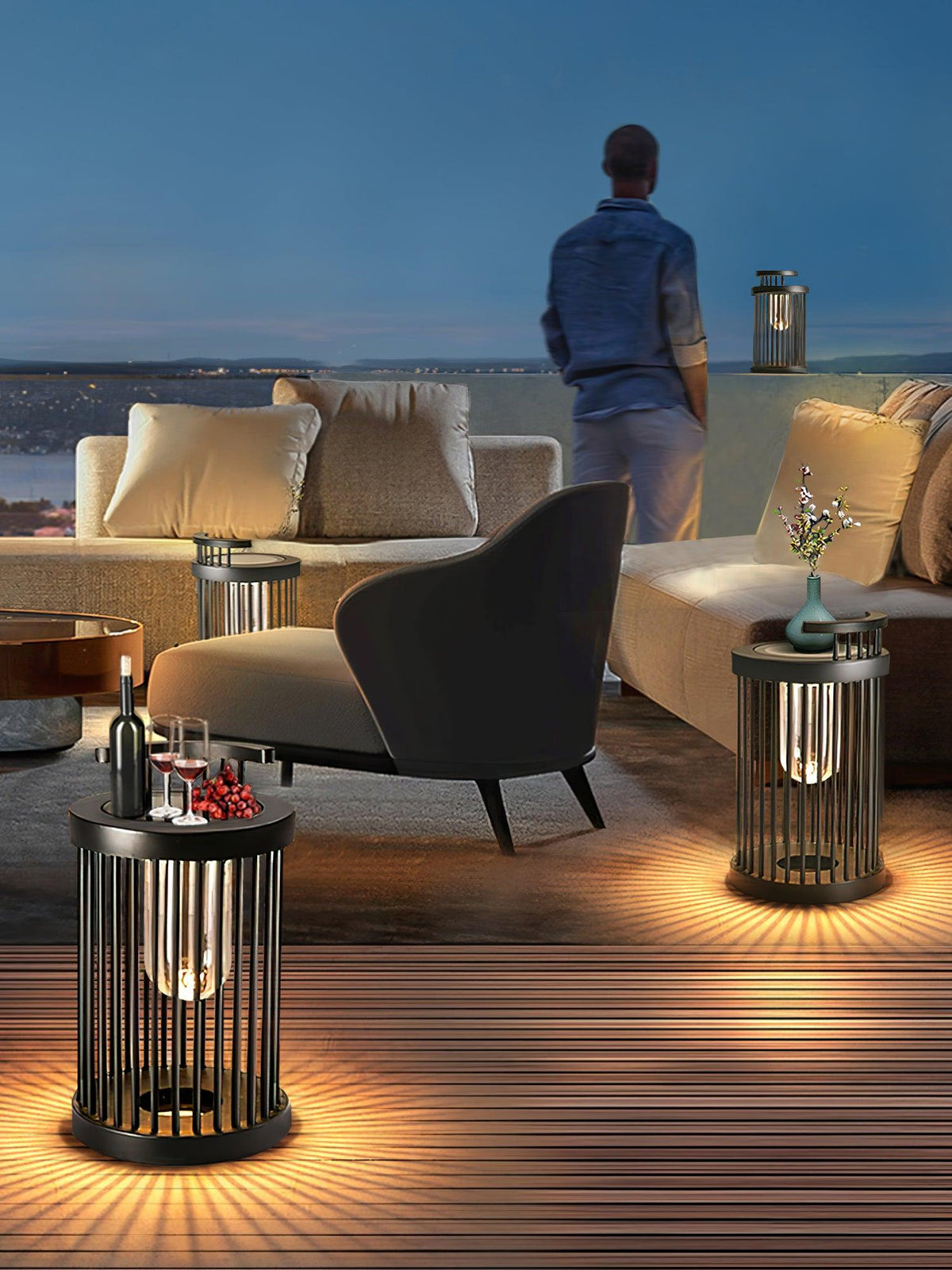 Maeleth Stainless Steel Outdoor Light-Moonnatur