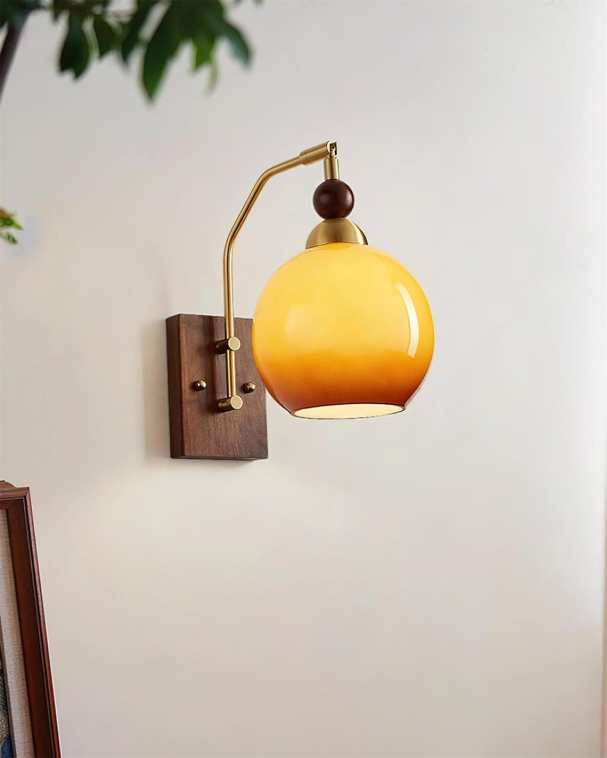 Emrenenis Glass Wall Light-Moonnatur