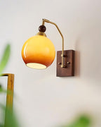 Emrenenis Glass Wall Light-Moonnatur