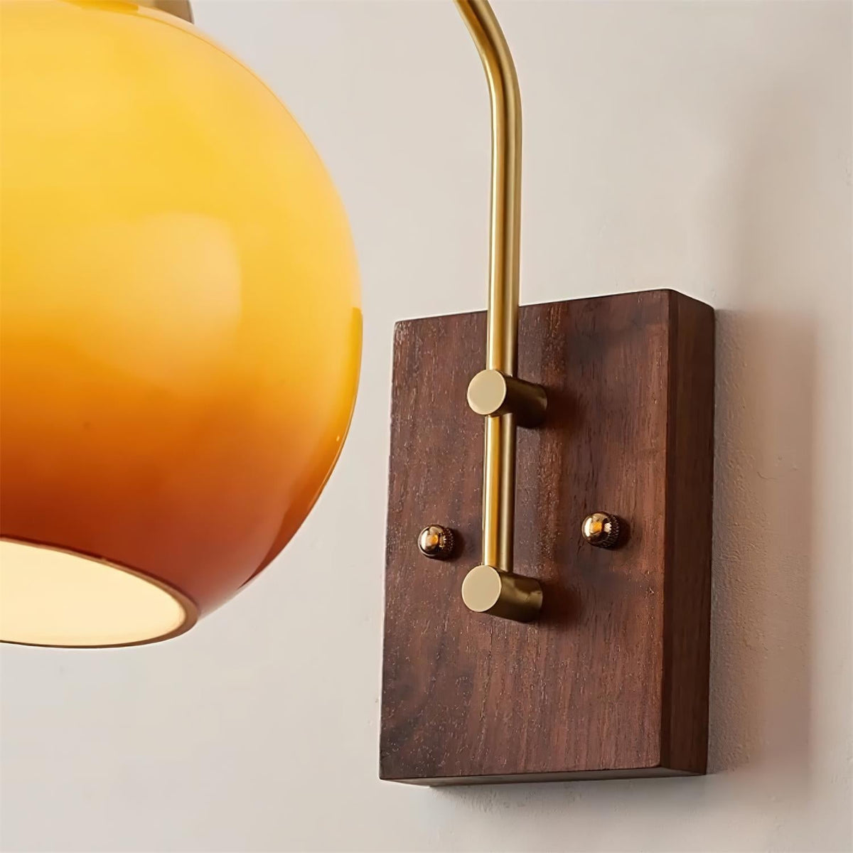 Emrenenis Glass Wall Light-Moonnatur