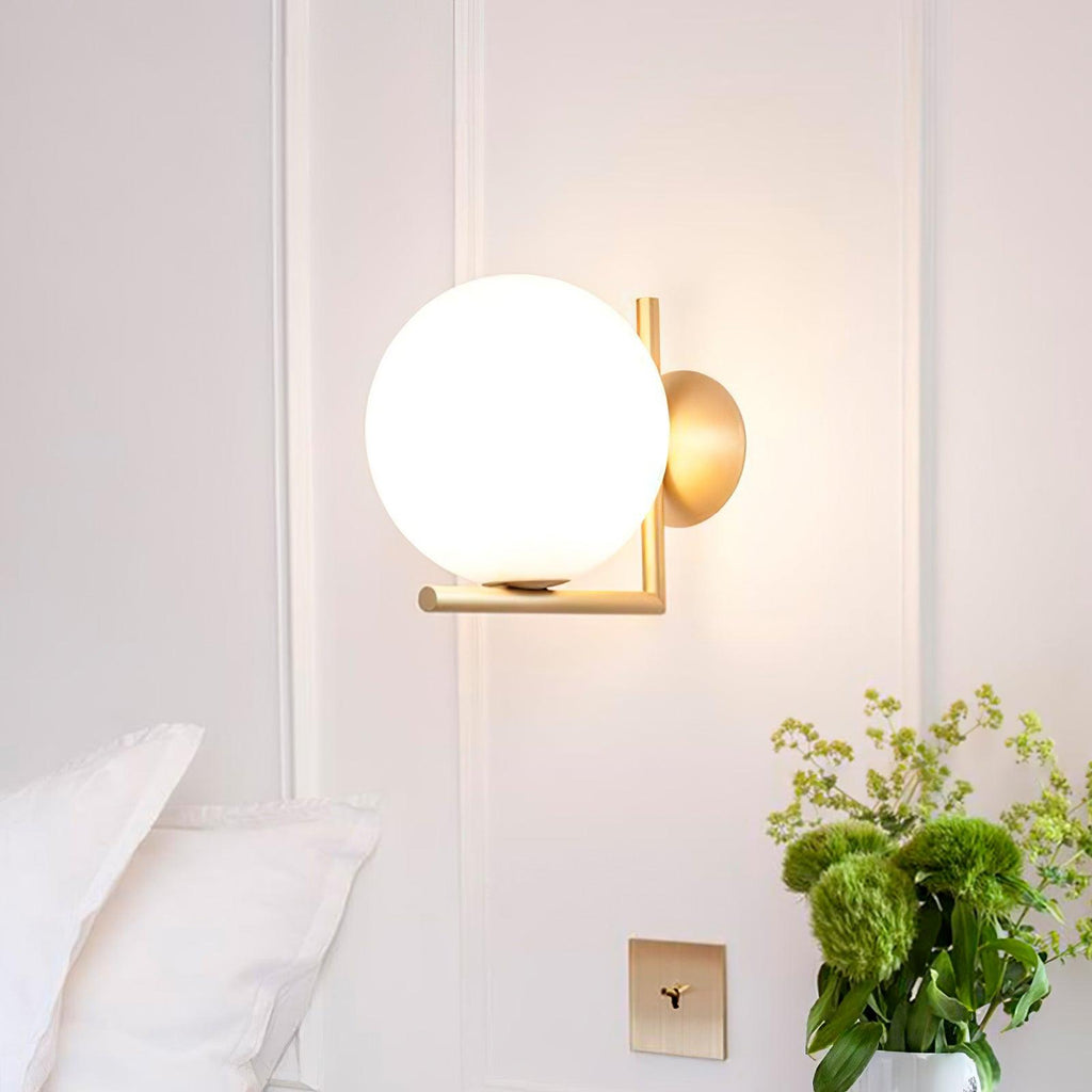 Alwynera Glass Wall Light-Moonnatur