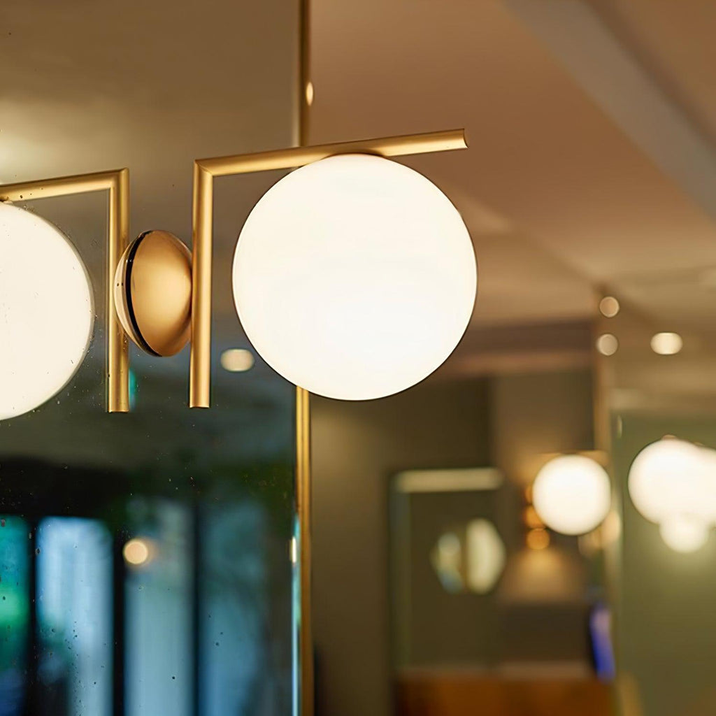 Alwynera Glass Wall Light-Moonnatur