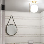 Alwynera Glass Wall Light-Moonnatur