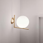 Alwynera Glass Wall Light-Moonnatur