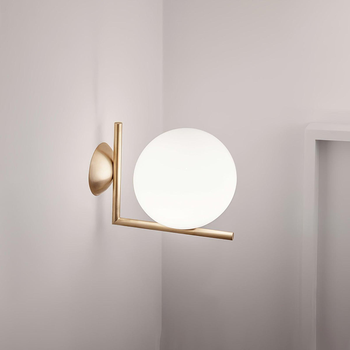 Alwynera Glass Wall Light-Moonnatur