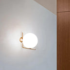 Alwynera Glass Wall Light-Moonnatur