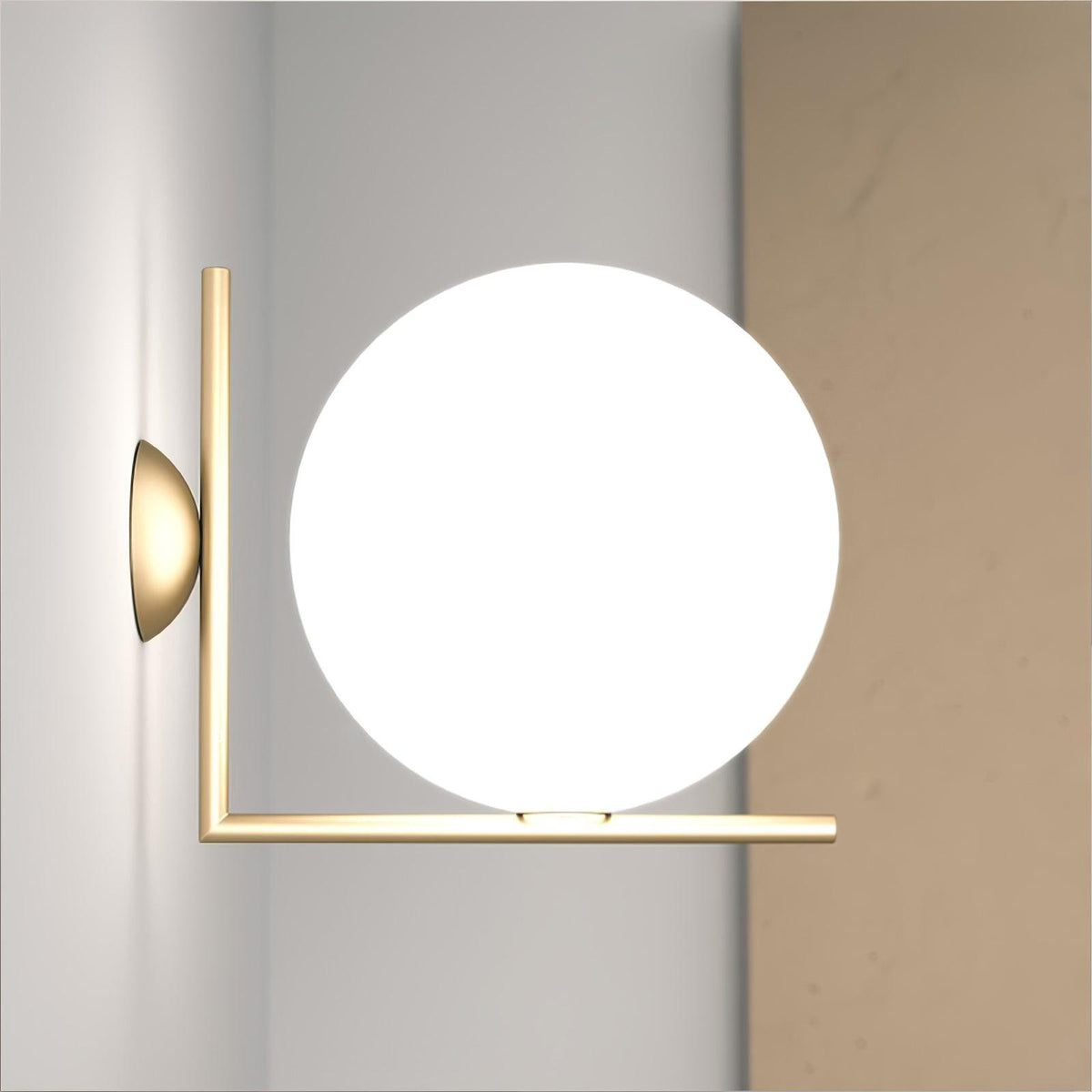 Alwynera Glass Wall Light-Moonnatur