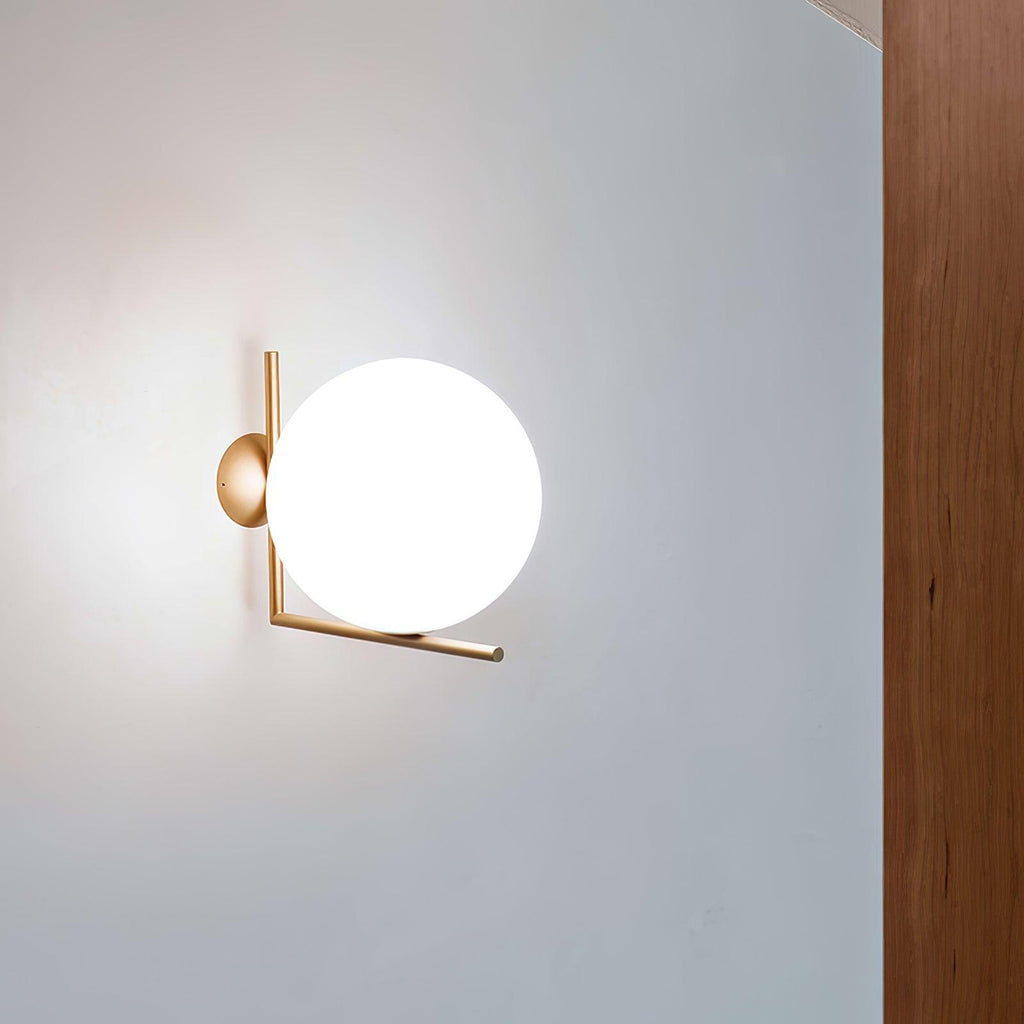 Alwynera Glass Wall Light-Moonnatur