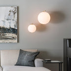 Alwynera Glass Wall Light-Moonnatur