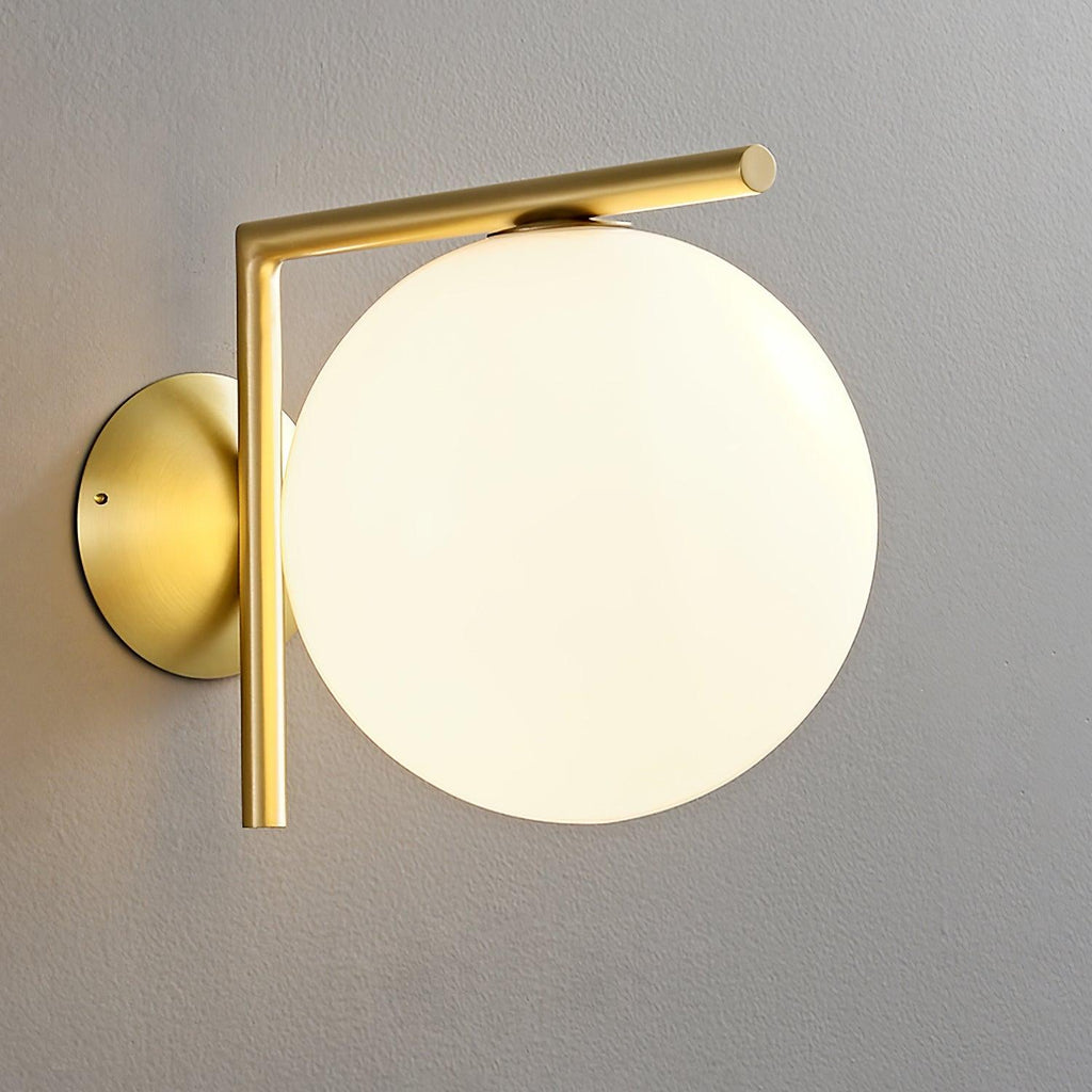 Alwynera Glass Wall Light-Moonnatur